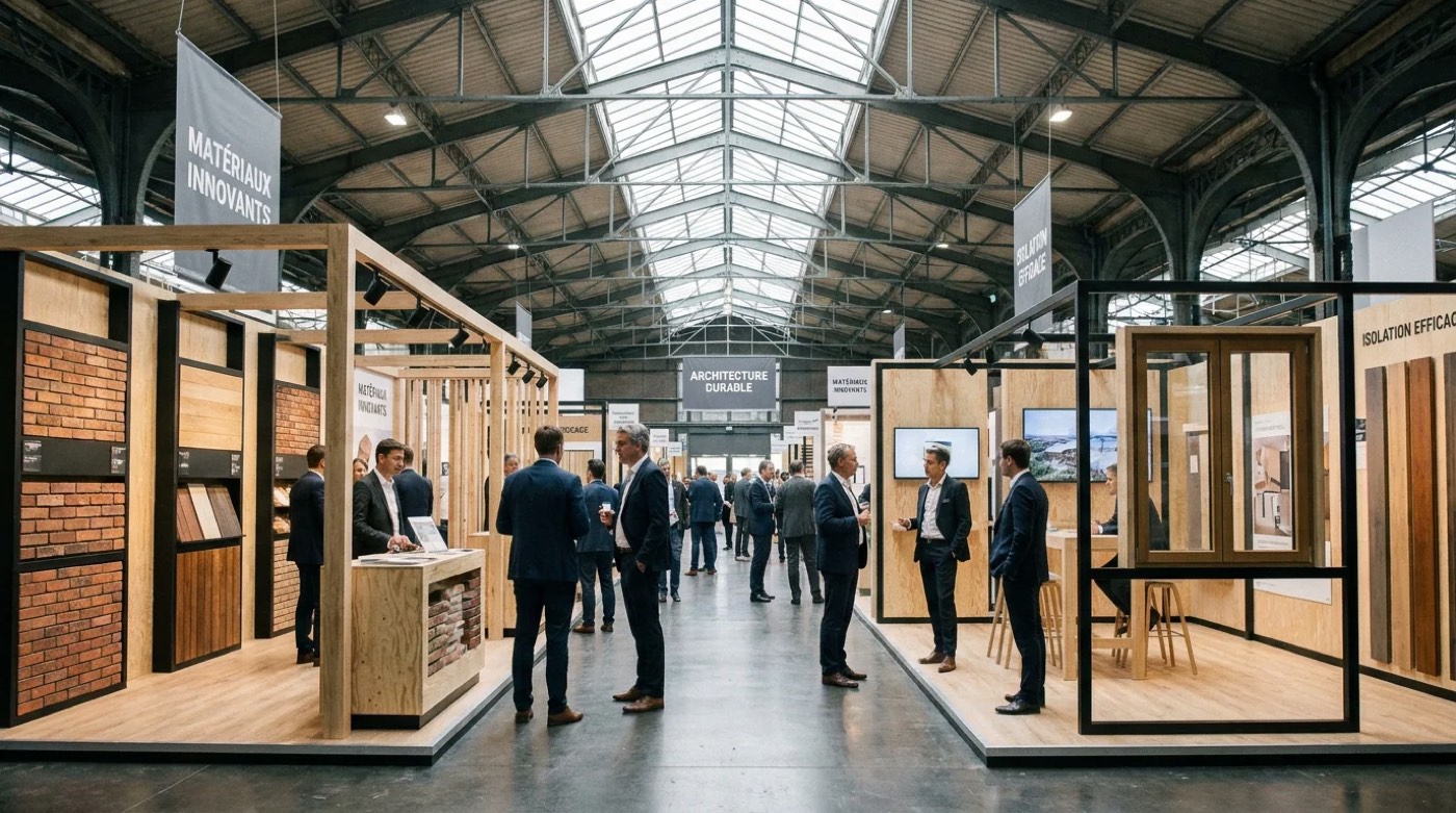Stand pour salon du bâtiment : guide pour marquer les esprits