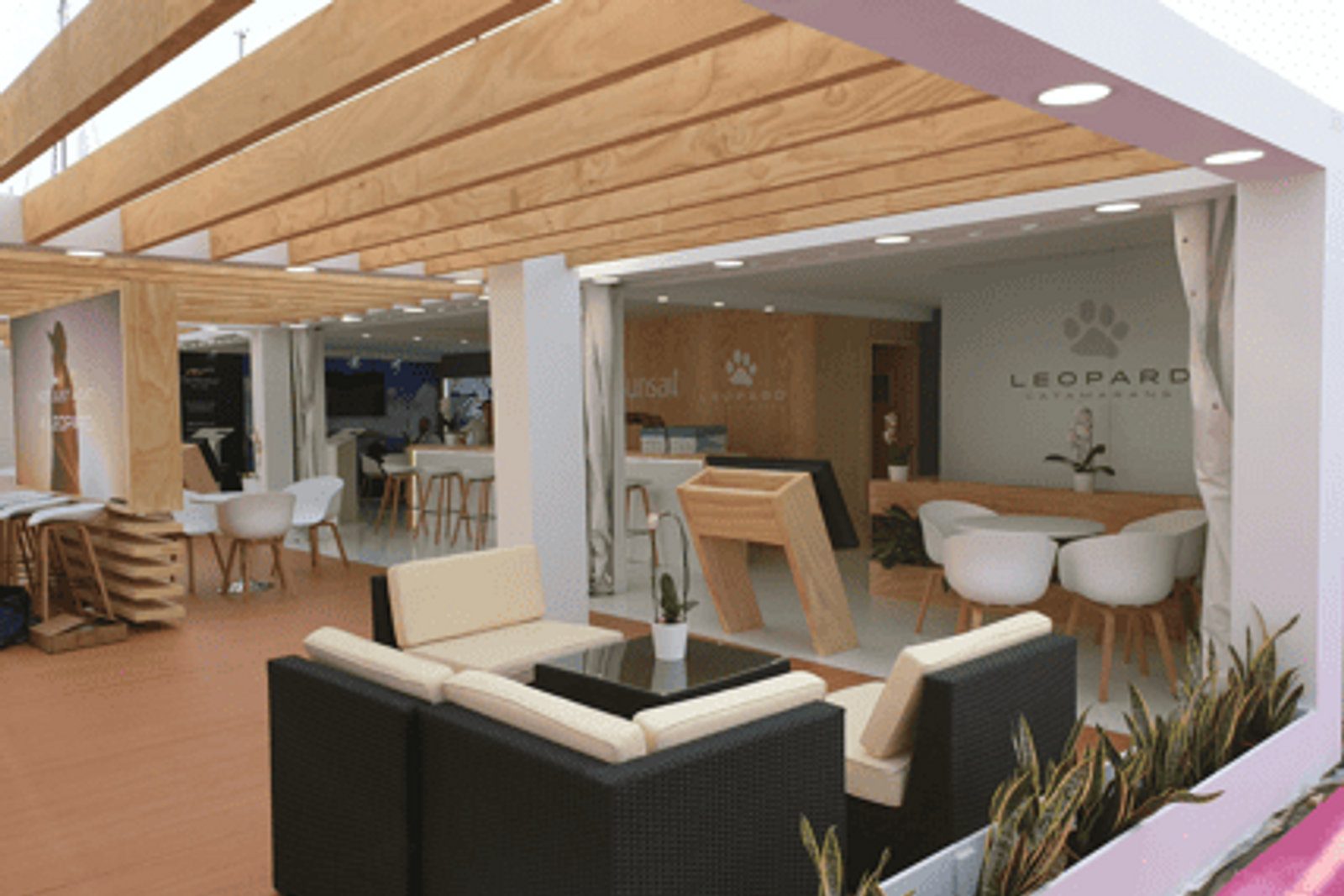 Chalet de exposición