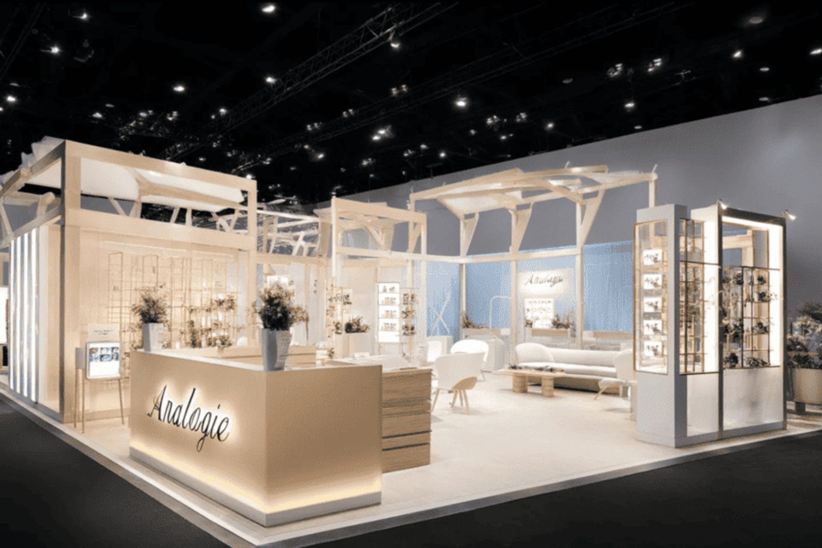 Stand en centro comercial